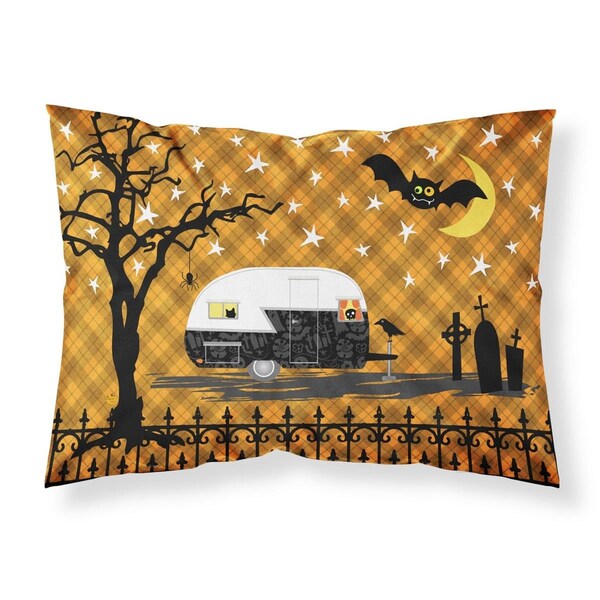 Jensendistributionservices Halloween Vintage Camper Fabric Standard Pillowcase MI1709901 - main